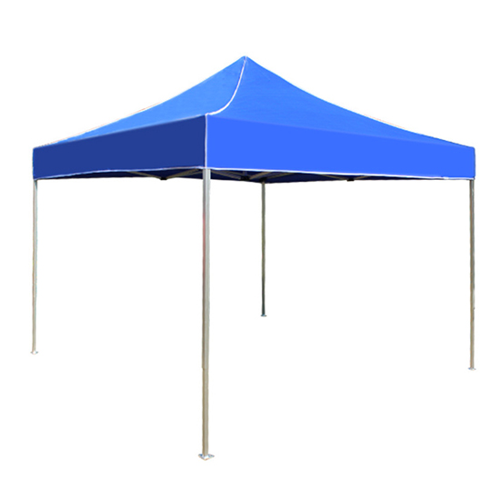 Blue Color Customized Pop Up Gazebo Tent With Branded Logo