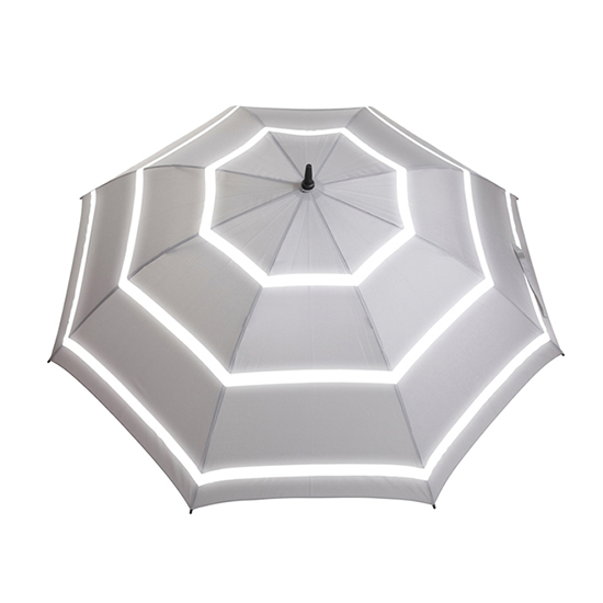 Promotional Extra Large Canopy Golf Umbrella With Reflective