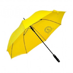 Yellow Promotional Printed Golf Umbrella