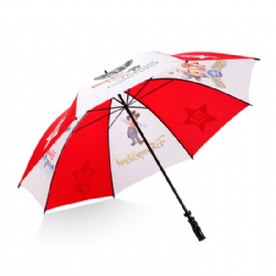 Double ribs budget big size umbrella