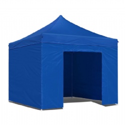 Pop Up Gazebo Tent With Side Walls,Zipper Roll Up Door