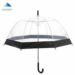 Straight Transparent umbrella with POE