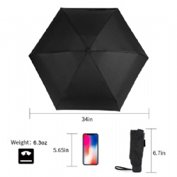 Compact Travel Umbrella Sun&Rain Lightweight Small and Compact Suit for Pocket