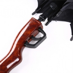 Auto Stick Umbrella Design Long Gun Rifle