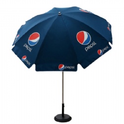 Pepsi Tilt Promotional Beach Umbrella,Sun Umbrella,Parasol,Direction Adjustable