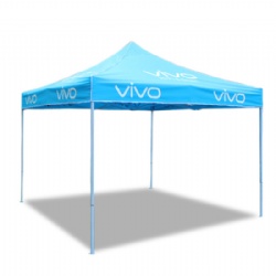 VIVO Advertising Pop Up Gazebo Tent With Branded Logo