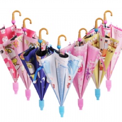 Non-Drip Kid Child Umbrella With Ice Cream Handle