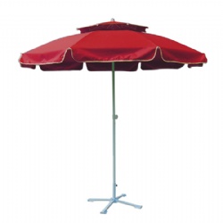 Custom Air Vent Beach Umbrella Parasol