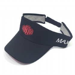 Customized Sports Visor Cap,Sun Visor Hat with Embroidered Logo