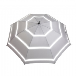 Promotional Extra Large Canopy Golf Umbrella With Reflective