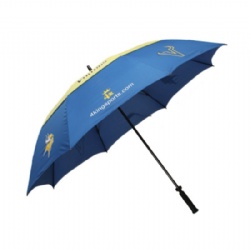 Custom Recycled PET Vented Umbrellas With Text