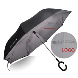 Inverted Reverse Umbrella With Aluminum Shaft